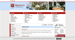 Desktop Screenshot of mojmirovce.sk